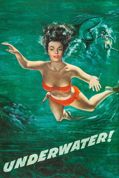 Underwater! (1955) poster
