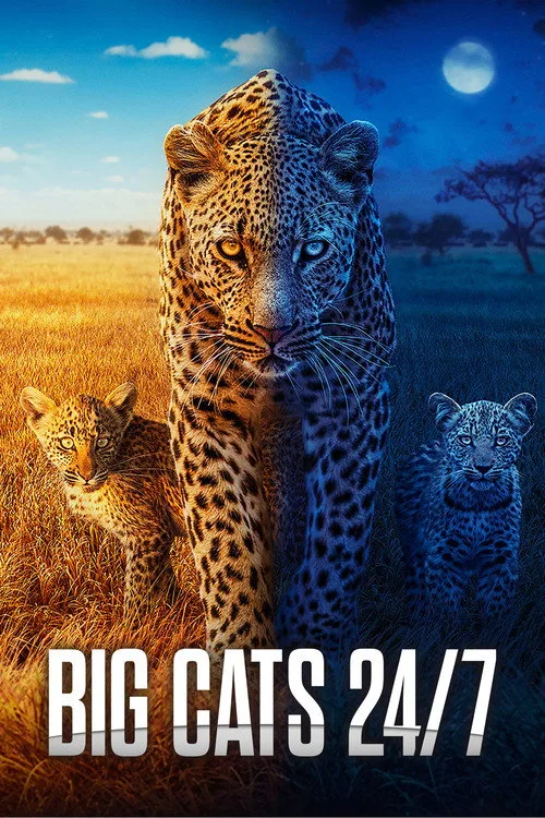 Watch Big Cats 24/7 (2024) online free - poster