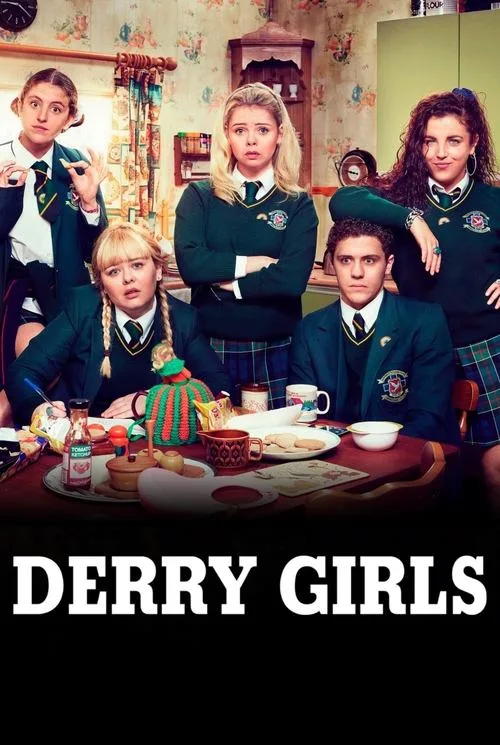 Watch Derry Girls (2018) online free - poster
