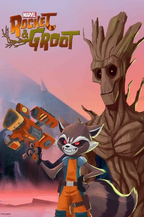 Marvel's Rocket & Groot (2017) poster