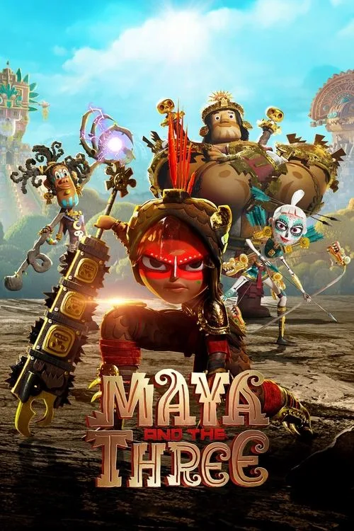 Maya and the Three (2021) poster